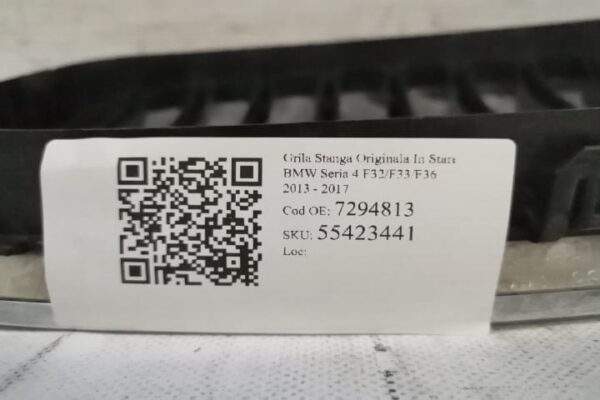 Grila Stanga Originala In Stare Buna BMW  Seria 4  F32/F33/F36 [2013 - 2017] - imagine 7