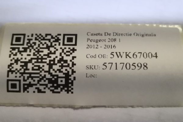 Caseta De Directie Originala Peugeot 208 1 [2012 - 2016] Peugeot  208 1 [2012 - 2016] - imagine 7