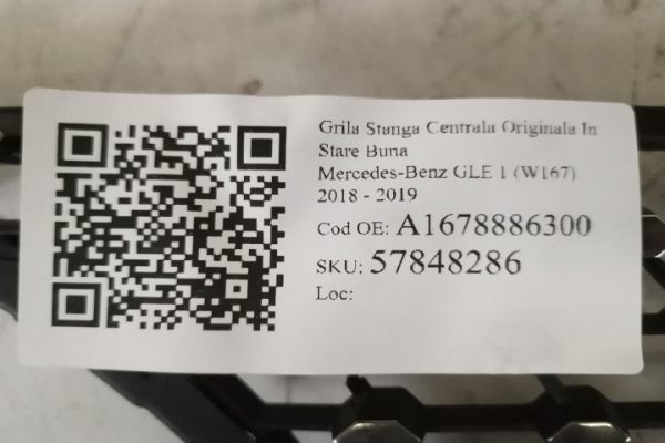 Grila Stanga Centrala Originala In Stare Buna Mercedes-Benz  GLE  1  [2019 - 2023] - imagine 7