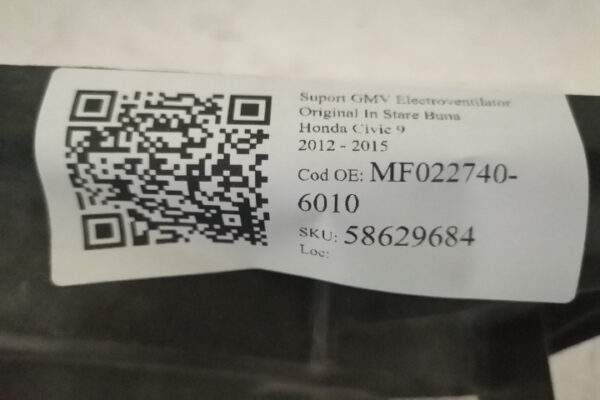 Suport GMV Electroventilator Original In Stare Buna Honda  Civic  9 [2012 - 2015] - imagine 7