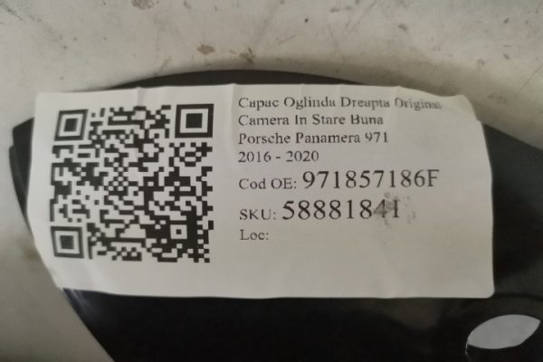 Capac Oglinda Dreapta Original Camera In Stare Buna Porsche  Panamera  971 [2016 - 2020] - imagine 7