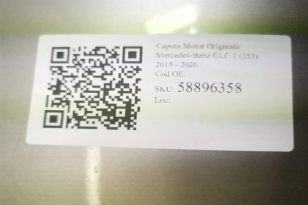 Capota Motor Originala Mercedes-Benz  GLC  1  [2015 - 2020] - imagine 7