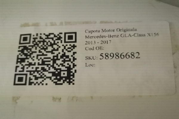 Capota Motor Originala Mercedes-Benz GLA-Class X156 [2013 - 2017] Mercedes-Benz  GLA-Class X156 [2013 - 2017] - imagine 7