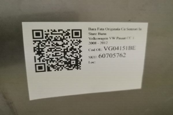 Bara Fata Aftermarket Cu Senzori In Stare Buna Volkswagen VW  Passat CC  1 [2008 - 2012] - imagine 8