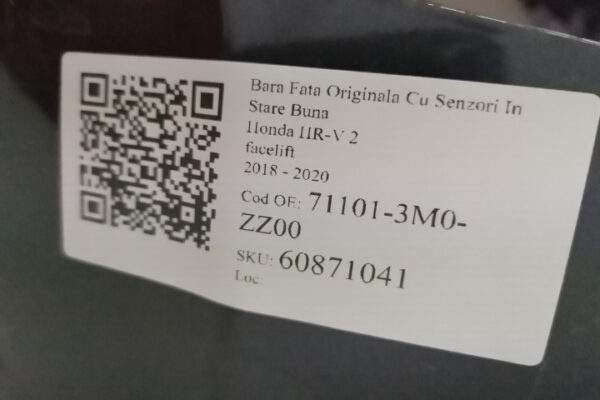 Bara Fata Originala cu Senzori In Stare Buna 2020 2021 2022 2023 Honda  HR-V - imagine 8
