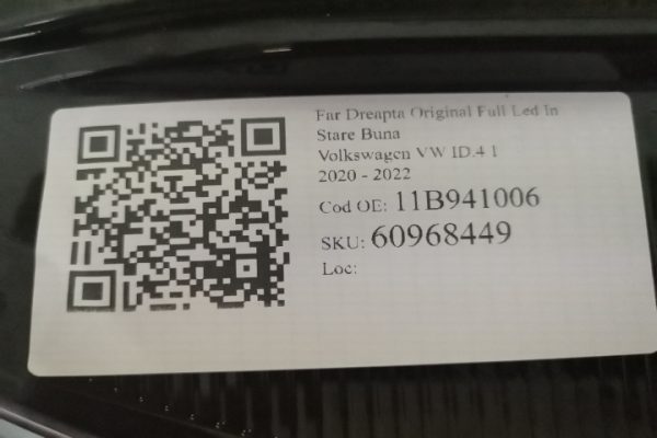 Far Dreapta Original Full Led In Stare Buna Volkswagen VW  ID.4  1 [2020 - 2022] - imagine 8