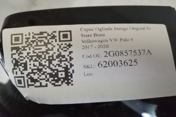 Capac Oglinda Stanga Original In Stare Buna Volkswagen VW  Polo  6 AW/BZ [2017 - 2021] - imagine 7
