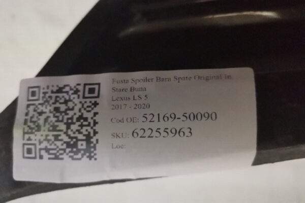 Fusta Spoiler Bara Spate Original In Stare Buna Lexus  LS  5 [2017 - 2020] - imagine 8