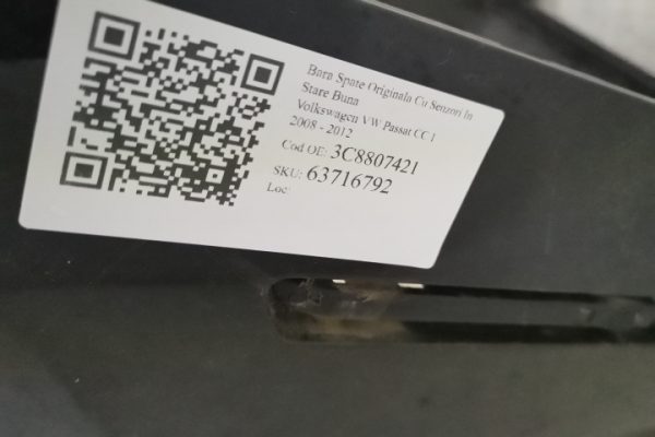Bara Spate Originala Cu Senzori In Stare Buna  Volkswagen VW  Passat CC  1 [2008 - 2012] - imagine 8