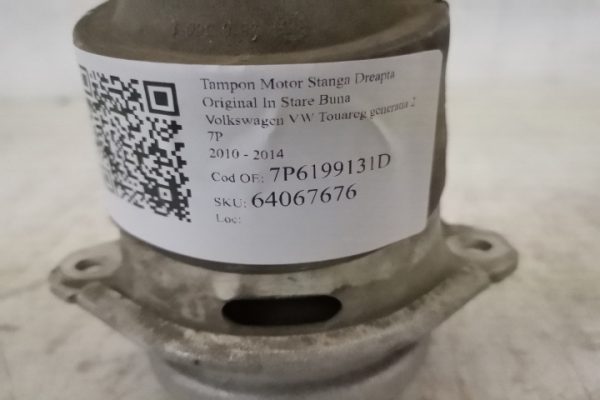 Tampon Motor Stanga Dreapta Original In Stare Buna Volkswagen VW  Touareg  generatia 2 7P [2010 - 2014] - imagine 7