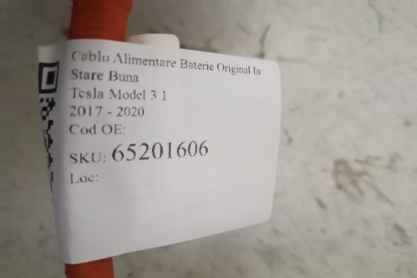 Cablu Alimentare Baterie Original In Stare Buna Tesla  Model 3  1 [2017 - 2020] - imagine 7