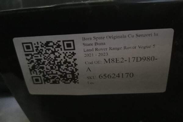 Bara Spate Originala Cu Senzori In Stare Buna  Land Rover  Range Rover Vogue  5 [2021 - 2023] - imagine 8
