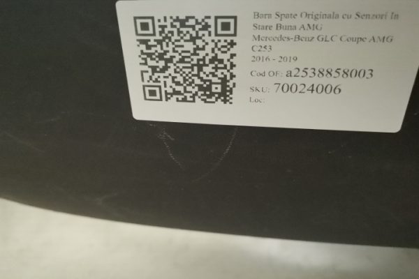 Bara Spate Originala cu Senzori In Stare Buna AMG Mercedes-Benz GLC Coupe AMG C253 [2016 - 2019] Mercedes-Benz  GLC Coupe AMG C253 [2016 - 2019] - imagine 7