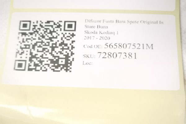Difuzor Fusta Bara Spate Original In Stare Buna Skoda  Kodiaq  1 [2017 - 2020] - imagine 7