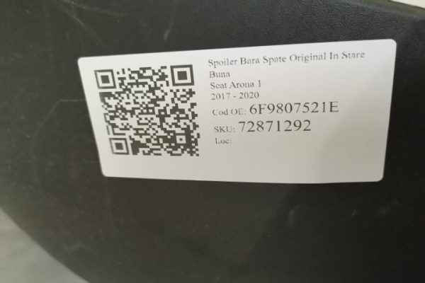 Spoiler Bara Spate Original In Stare Buna   Seat  Arona  1 [2017 - 2021] - imagine 7