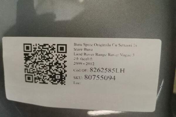 Bara Spate Originala Cu Senzori In Stare Buna Land Rover  Range Rover Vogue  3 [2th facelift] [2009 - 2012] - imagine 7