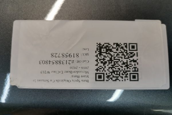 Bara Spate Originala Cu Senzori In Stare Buna Mercedes-Benz  E-Class  W213 [facelift] [2020 - 2023] - imagine 7