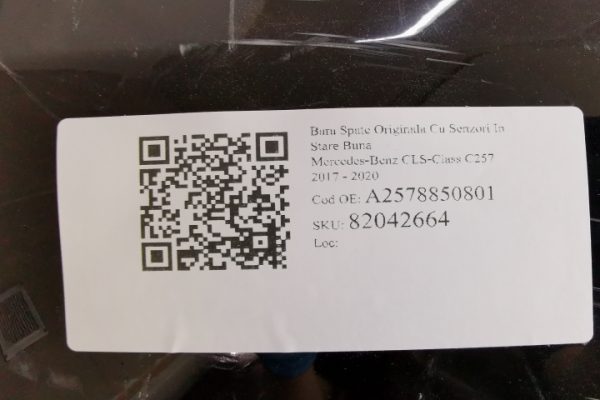 Bara Spate Originala Cu Senzori In Stare Buna AMG Mercedes-Benz  CLS-Class  C257 [2017 - 2020] - imagine 7