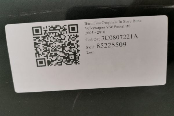 Bara Fata Originala  In Stare Buna Volkswagen VW  Passat  B6 [2005 - 2010] - imagine 7