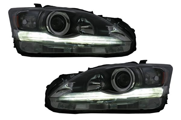 Faruri Halogen compatibil cu Lexus CT ZWA10 (2010-2016) Negru LEXUS  CT ZWA10 (2011-2017)