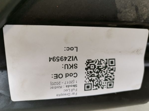 Far Dreapta Full Led Skoda  Kodiaq 1 [2017 - 2020] Original In Stare Buna - imagine 8