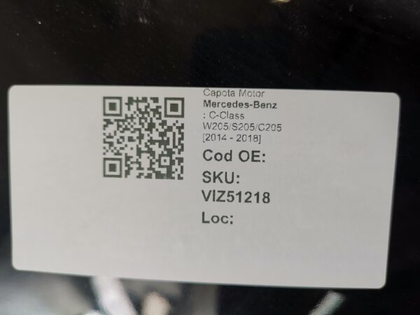Capota Motor Mercedes-Benz  CLS-Class C257 [2017 - 2020] Original In Stare Buna - imagine 8
