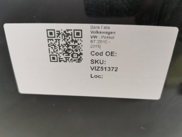 Bara Fata Volkswagen VW  Passat B7 [2010 - 2015] Originala In Stare Buna - imagine 8