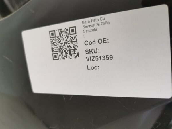 Bara Fata Cu Senzori Si Grila Centrala - imagine 8