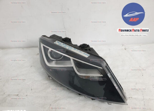 Far stanga bi xenon originale in stare buna Seat Alhambra 2 2010 2011 2012 2013 2014 2015 oem - imagine 12