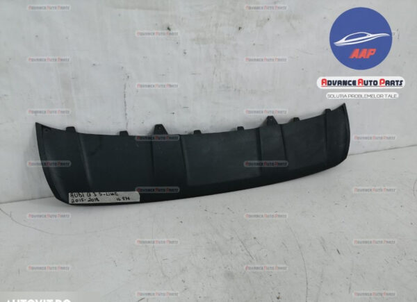 Difuzor Bara fata S line originala Audi Q3 8U (facelift) 2014 2015 2016 2017 2018 2019 2020 OEM - imagine 3