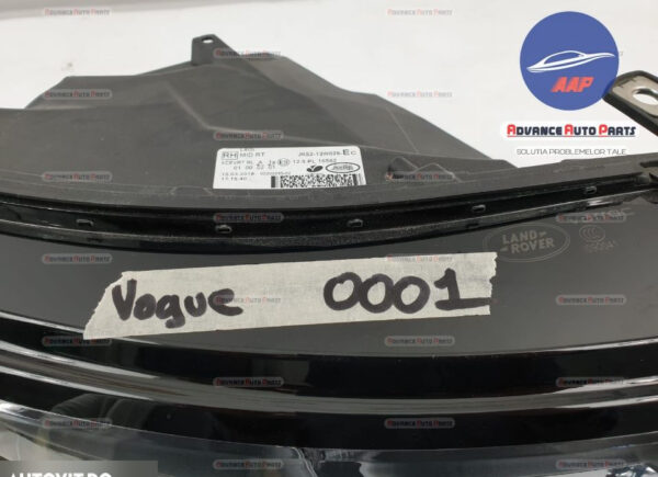 Far dreapta original stare foarte buna Vogue Land Rover Range Rover 4 (facelift) 2017 2018 2019 2020 2021 2022 SUV 5-usi JK52-13W029-EC - imagine 11