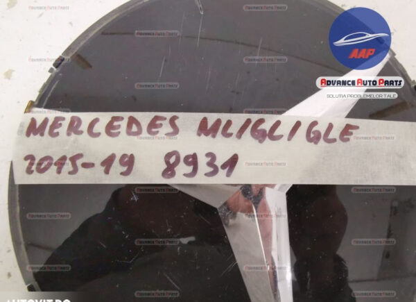 Emblema fata+distronic originala in stare buna Mercedes-Benz GLE 1 (W166) 2016 2017 2018 2019 A0008880111 - imagine 8