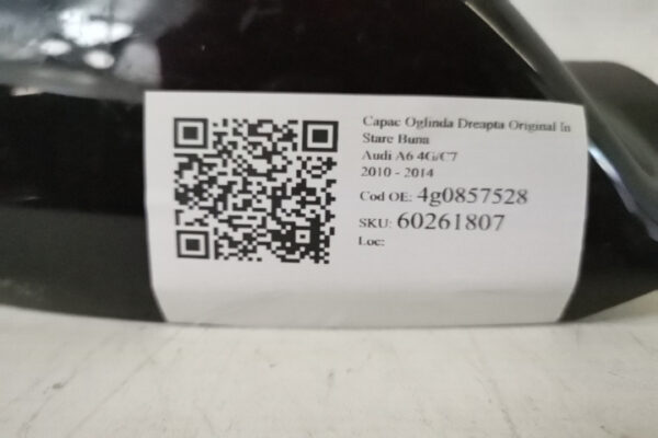 Capac Oglinda Dreapta Original In Stare Buna Audi A6 4G/C7 2010 2011 2012 2013 2014 4g0857528 - imagine 7