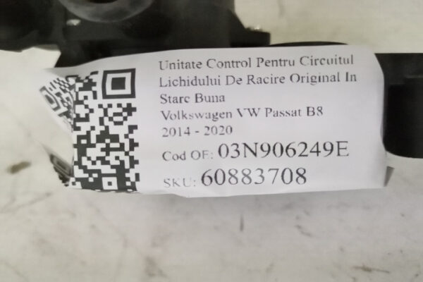 Unitate Control Pentru Circuitul Lichidului De Racire Original In Stare Buna Volkswagen VW Passat B8 2014 2015 2016 2017 2018 2019 2020 03N906249E - imagine 5