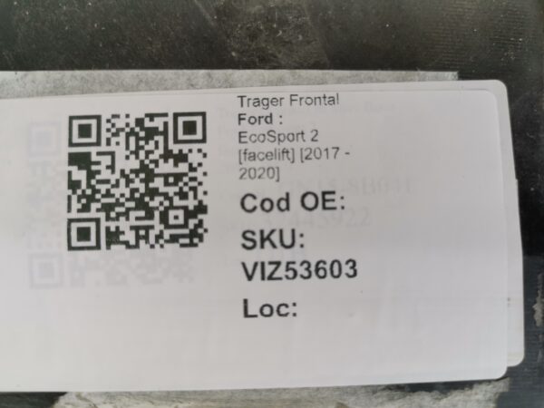 Trager Frontal Ford  EcoSport 2 [facelift] [2017 - 2020] Original Avariat - imagine 8