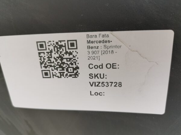 Bara Fata Mercedes-Benz  Sprinter 3 907 [2018 - 2021] Originala In Stare Buna - imagine 8
