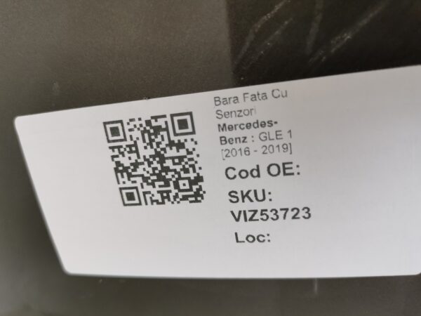 Bara Fata Cu Senzori Mercedes-Benz  GLE 1 [2016 - 2019] Originala In Stare Buna - imagine 8
