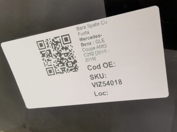 Bara Spate Cu Fusta Mercedes-Benz  GLE Coupe AMG C292 [2015 - 2019] Original In Stare Buna - imagine 8