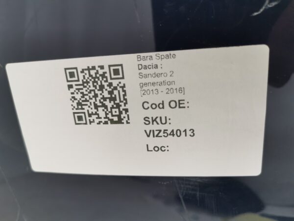 Bara Spate Dacia  Sandero 2 generation [2013 - 2016] Original In Stare Buna - imagine 8