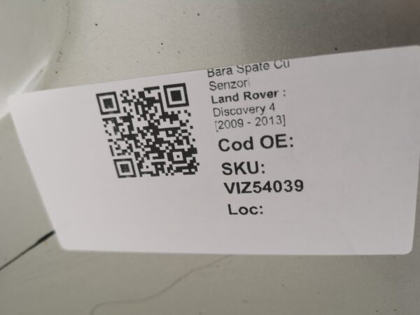 Bara Spate Cu Senzori Land Rover  Discovery 4 [2009 - 2013] Originala In Stare Buna - imagine 8