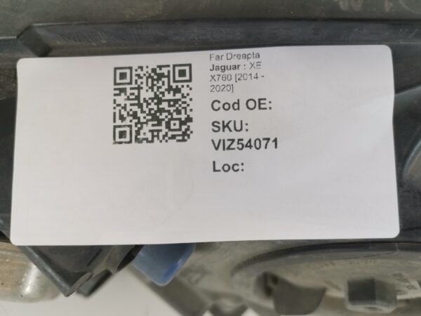 Far Dreapta Jaguar  XE X760 [2014 - 2020] Original In Stare Buna - imagine 8