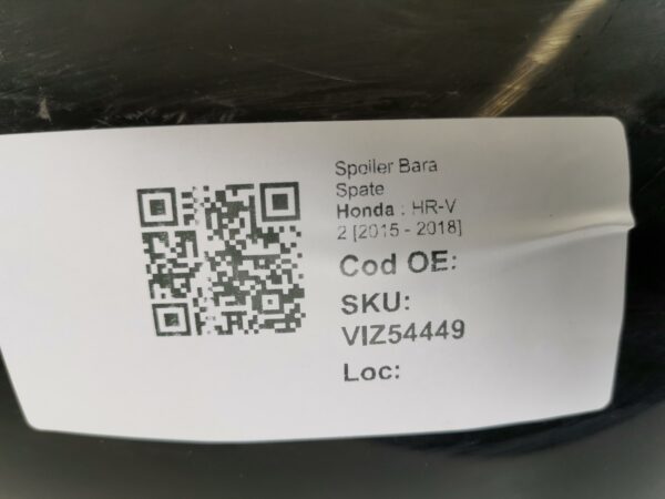 Spoiler Bara Spate Honda  HR-V 2 [2015 - 2018] Original In Stare Buna - imagine 8