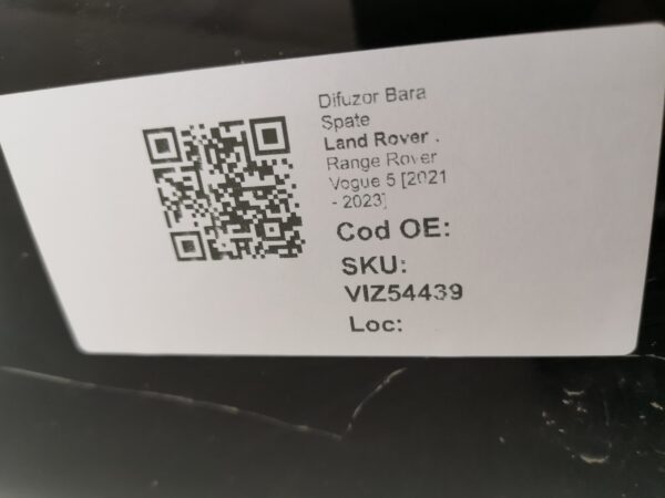 Bara Spate Land Rover  Range Rover Vogue 5 [2021 - 2023] Originala In Stare Buna - imagine 8