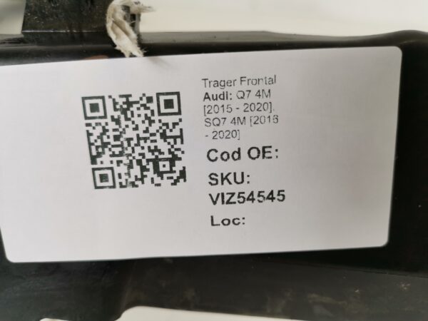 Trager Frontal Audi Q7 4M [2015 - 2020], SQ7 4M [2016 - 2020] Original In Stare Buna - imagine 8