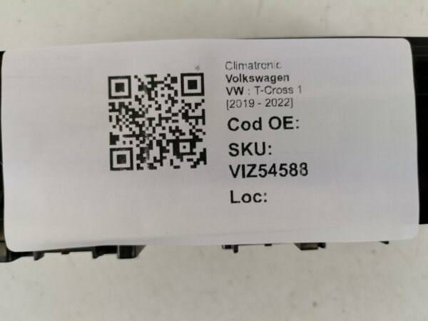 Climatronic Volkswagen VW  T-Cross 1 [2019 - 2022] Original In Stare Buna - imagine 8