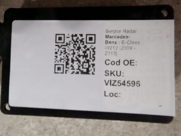 Senzor Radar Mercedes-Benz  E-Class W212 [2009 - 2013] Original In Stare Buna