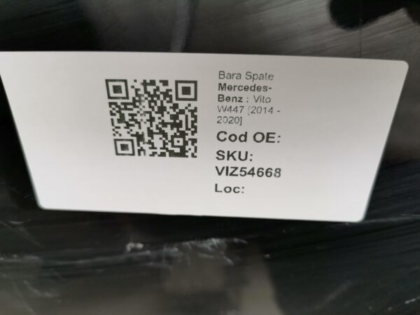 Bara Spate Mercedes-Benz  Vito W447 [2014 - 2020] Originala In Stare Buna - imagine 8