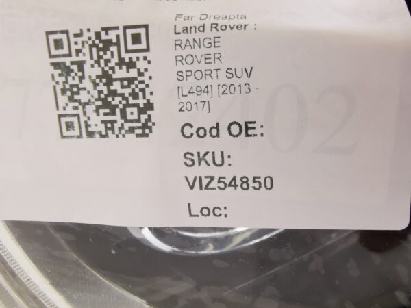 Far Dreapta Land Rover  RANGE ROVER SPORT SUV [L494] [2013 - 2017] Original In Stare Buna - imagine 8