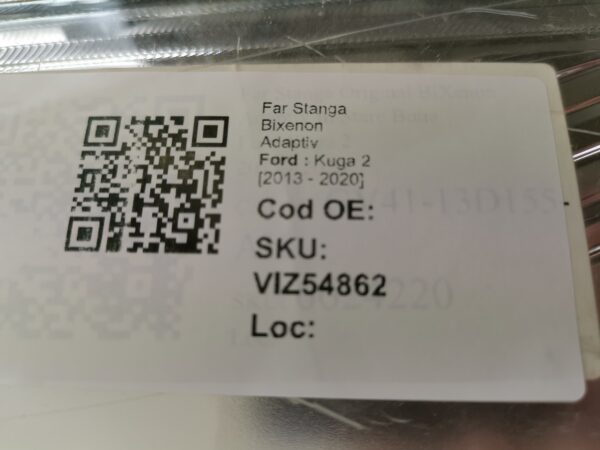 Far Stanga Bixenon Adaptiv Ford  Kuga 2 [2013 - 2020] Original In Stare Buna - imagine 8