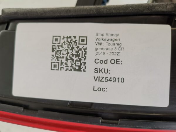 Stop Stanga Volkswagen VW  Touareg generatia 3 CR [2018 - 2022] Original In Stare Buna - imagine 8
